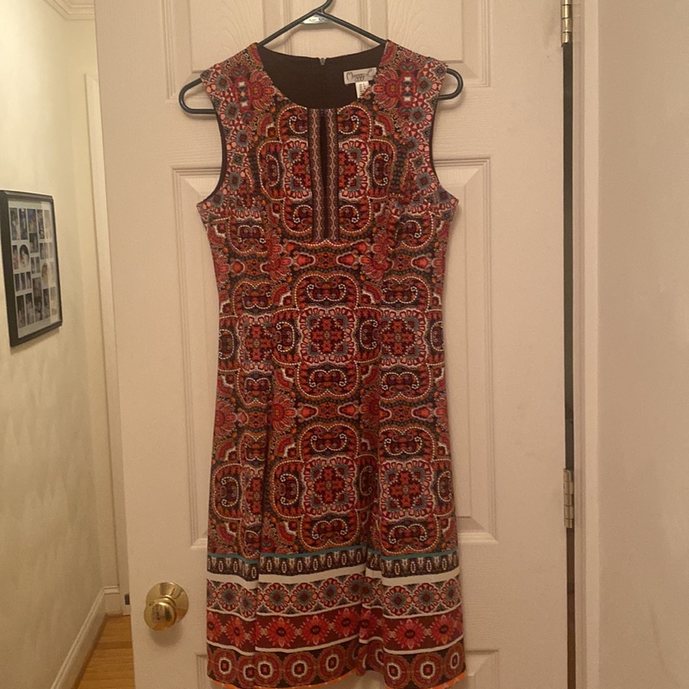 Maggy L patterned dress - size 8